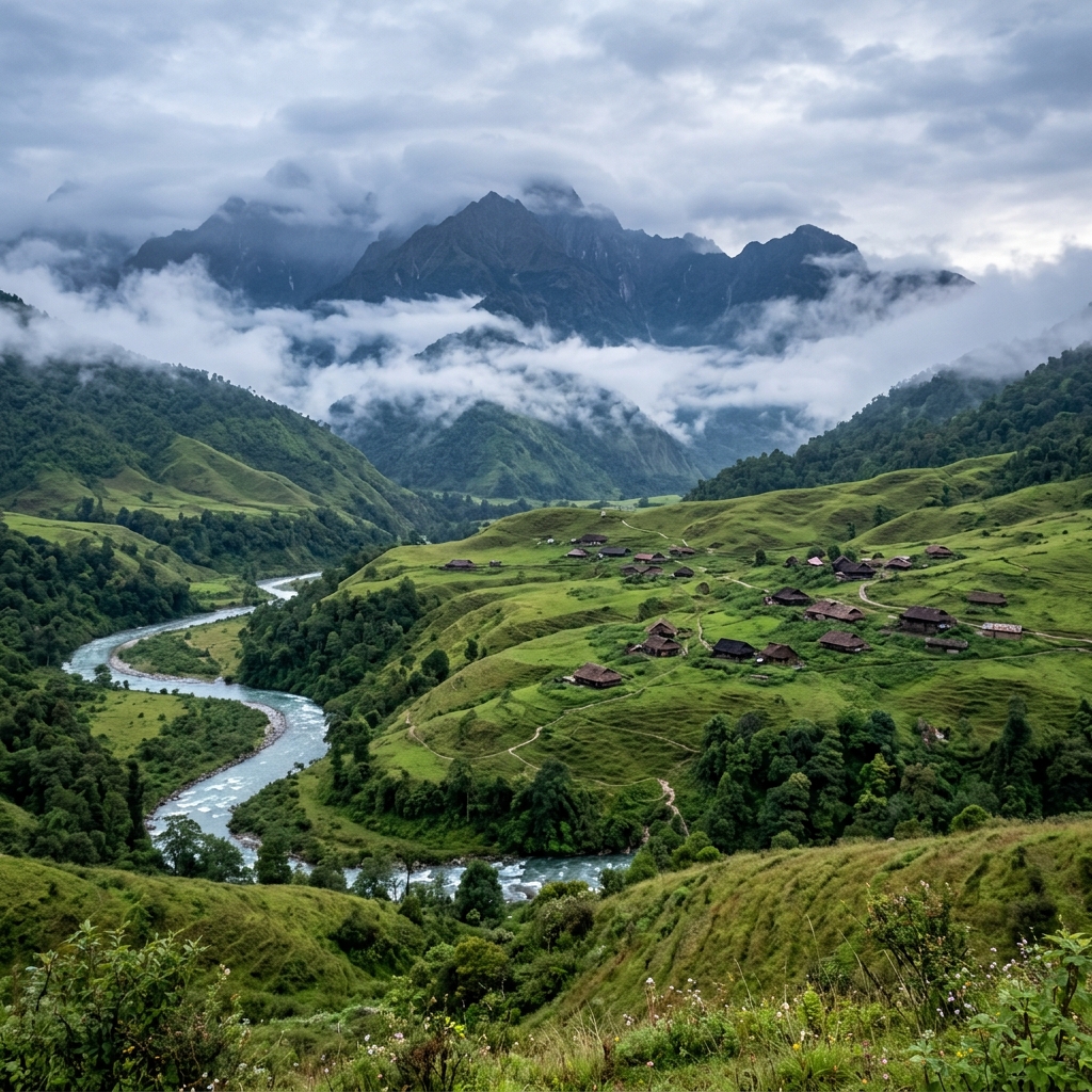 Anini — Mist and Clouds