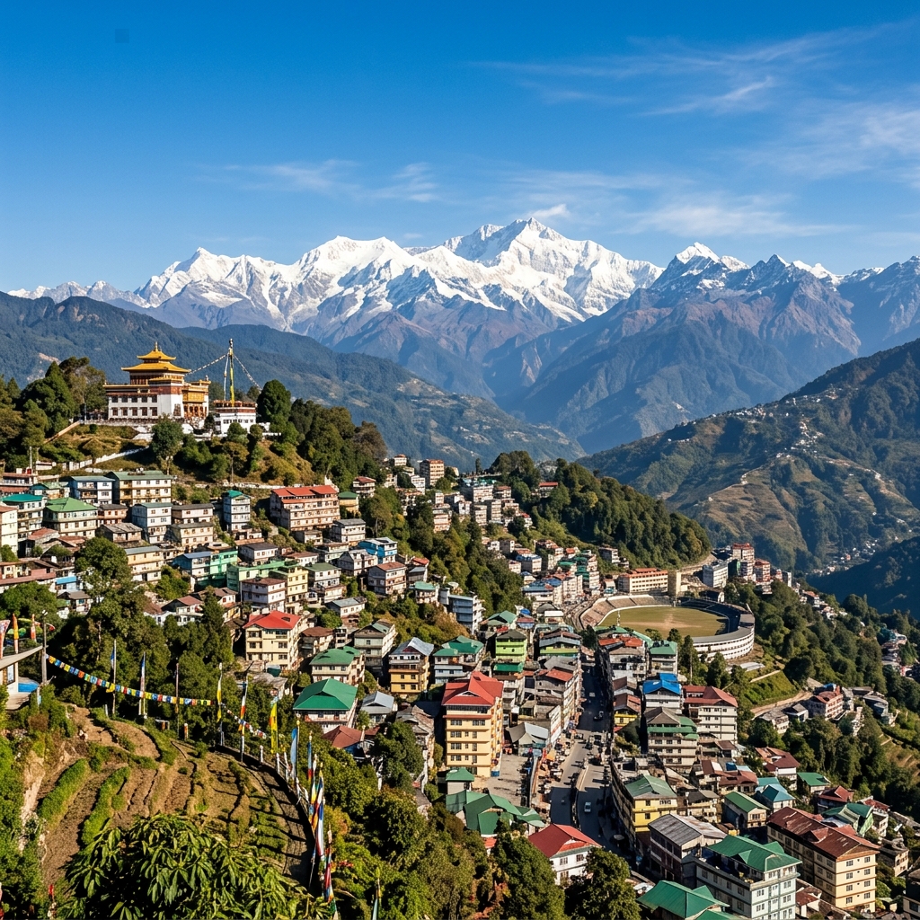 Gangtok — Gateway to Kanchenjunga