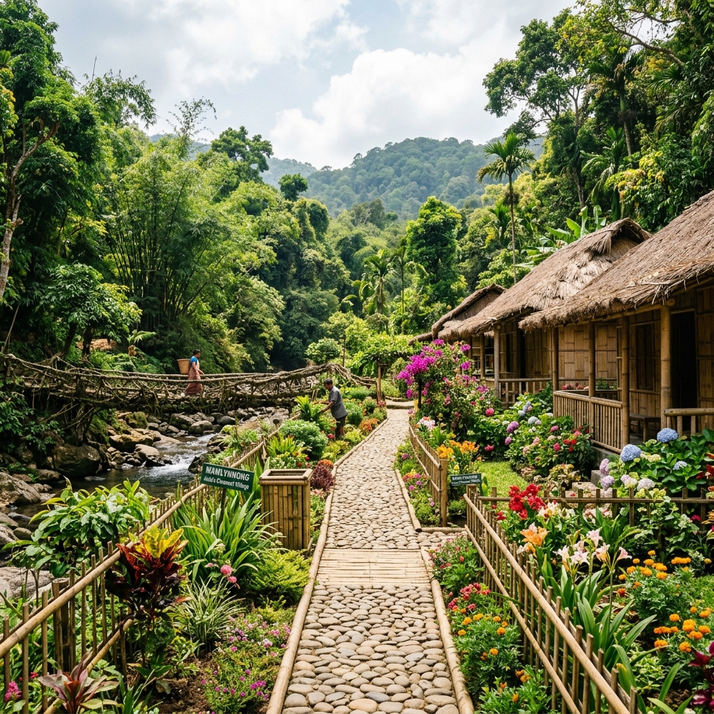 Mawlynnong Village, Meghalaya